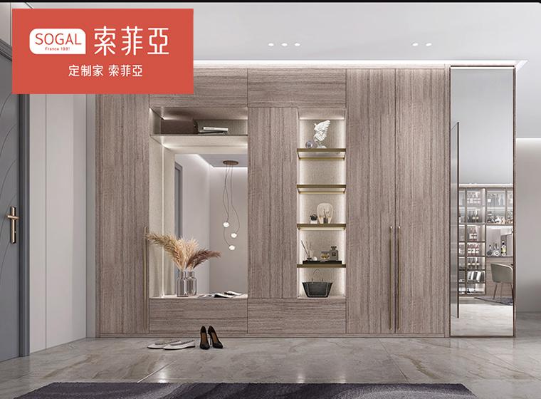 索菲亞-第六空間系列輕奢風(fēng)衣柜電視柜餐邊...