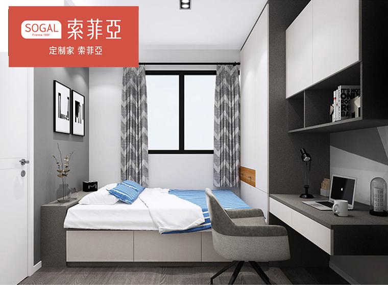 整體榻榻米定制全屋定制臥室小戶型榻榻米床衣柜現(xiàn)代簡約一體定做
