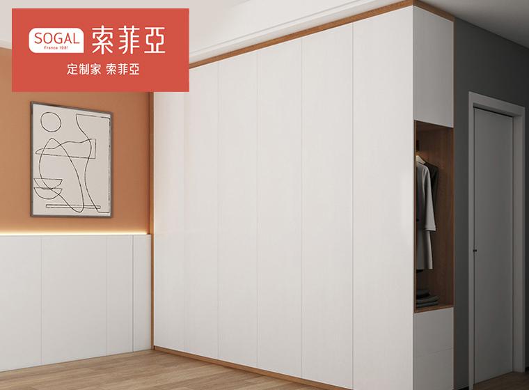 索菲亞全屋定制入戶鞋柜玄關(guān)柜門口柜一體靠墻簡(jiǎn)約整體家用