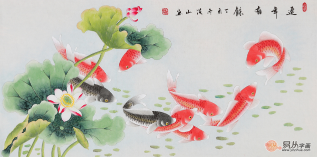 客廳花鳥畫：點(diǎn)亮一座城驚艷整個(gè)家